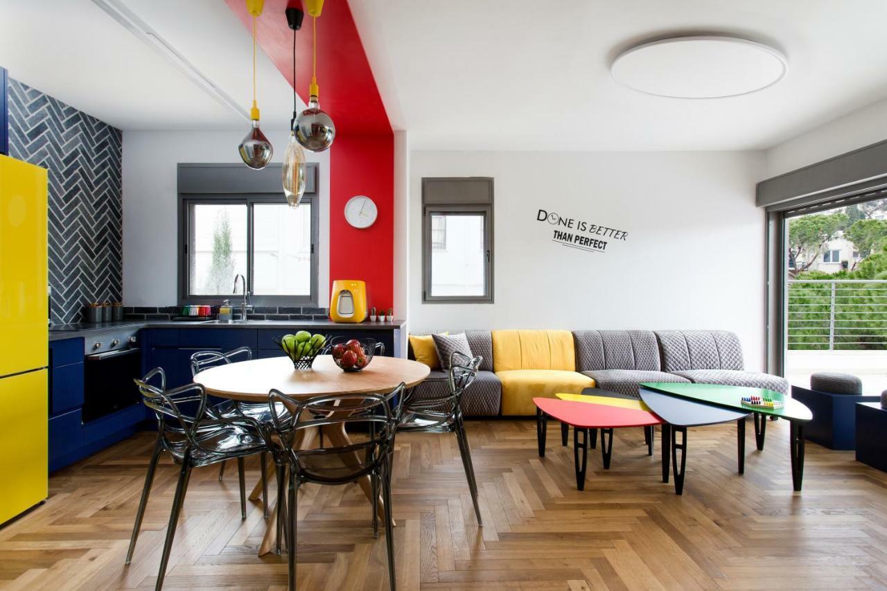Colorful Bnb Apartment Haifa Kültér fotó