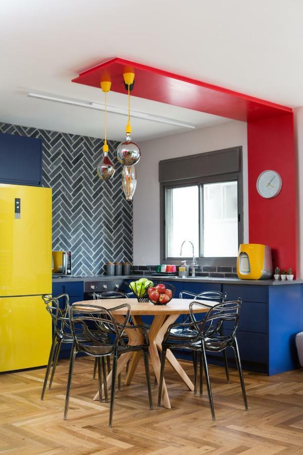Colorful Bnb Apartment Haifa Kültér fotó