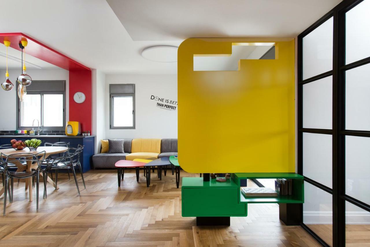 Colorful Bnb Apartment Haifa Kültér fotó