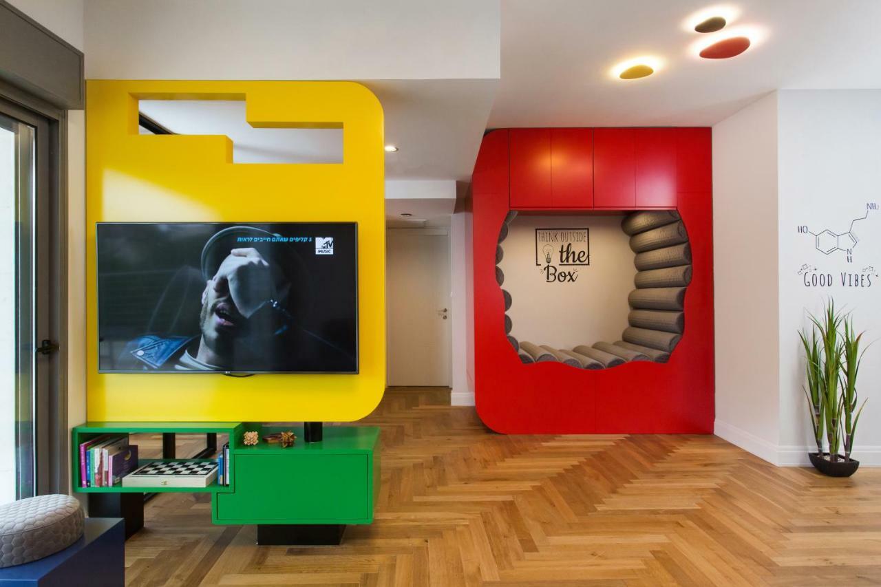 Colorful Bnb Apartment Haifa Kültér fotó